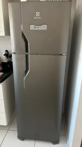 Geladeira Electrolux DFX41 Inox Duplex Frost Free