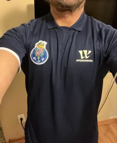 Camisa Porto de Portugal estilo polo marca Warrior novinha!