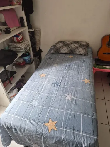 Cama box solteiro com colchão