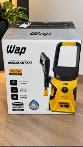 Lavadora de alta pressão desobstruidora Wap ousada WL 2600 ultra 1500w de potência 1750psi