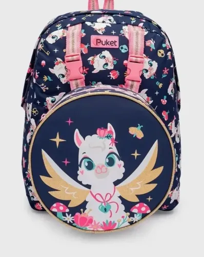 Mochila puket com lancheira térmica