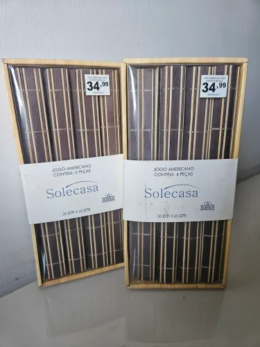 Kit 2 Jogos Americanos