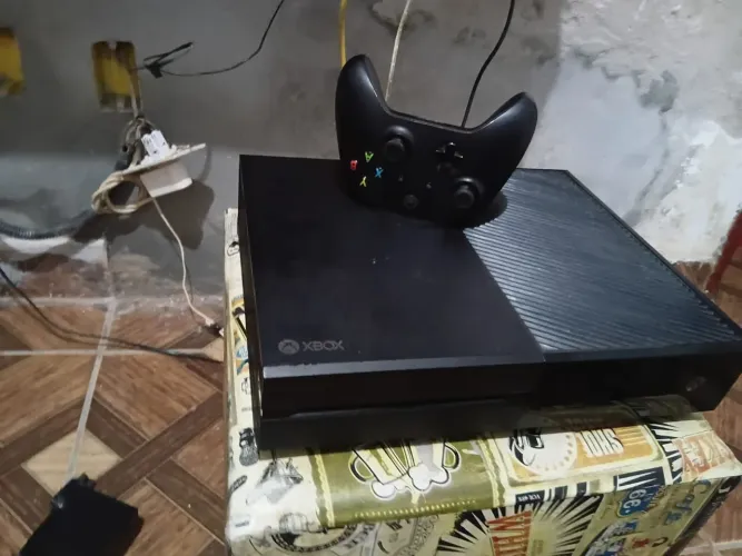 Xbox one com 120 jogos parcelo até 12 x