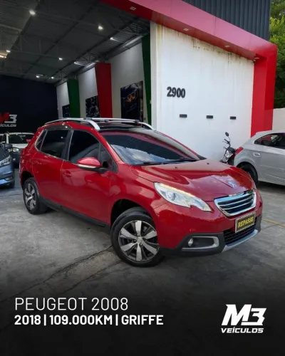 Peugeot 2008 Griffe 1.6 Flex 16V 5P Aut. 2018