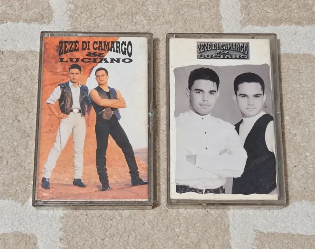 Fitas K7 Zezé di Camargo e Luciano