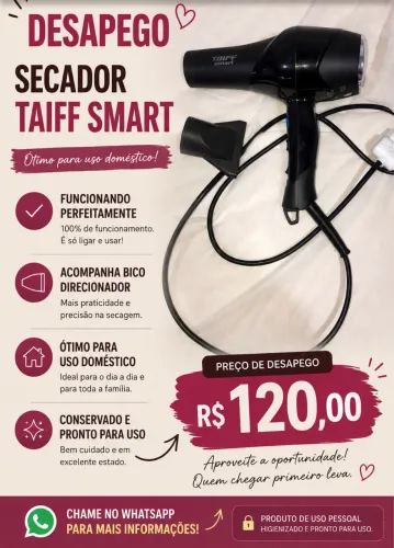 Secador TAIFF SMART