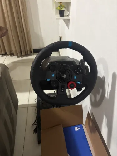 Volante Logitech G29 + Suporte CockPit LimaRace