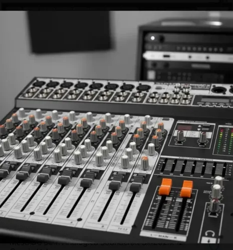 Mesa de som Soundcraft 12 Canais