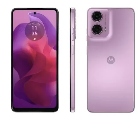 Celular Motorola G24 128 GB tela trincada