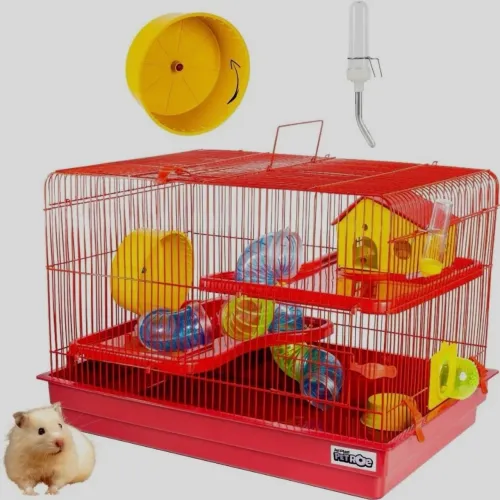 Gaiola big space para hamster 