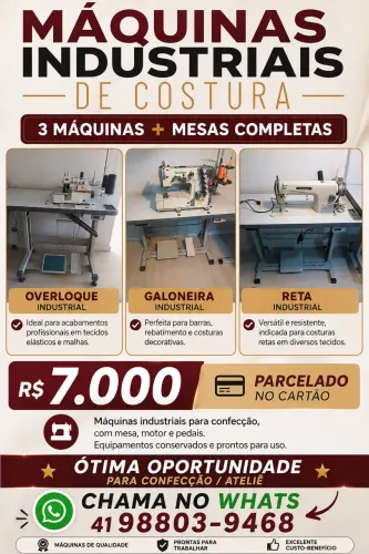 Máquinas de costura