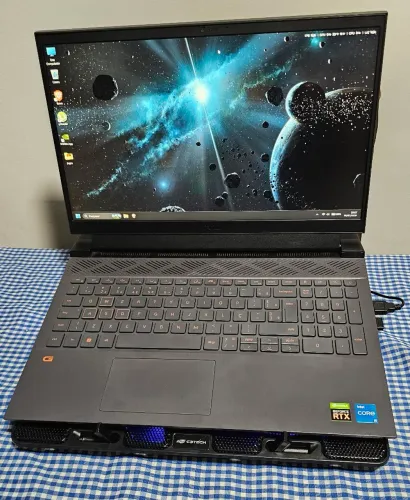 Notebook de alta performance e gamer Dell g15