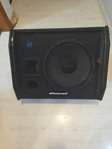 Conjunto de som profissional Caixa Ativa + mesa de som Behringer