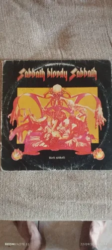 LP Black Sabbath. Black Bloody sabath