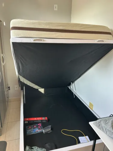 Cama box baú viúva - 5 meses de uso - mudança 