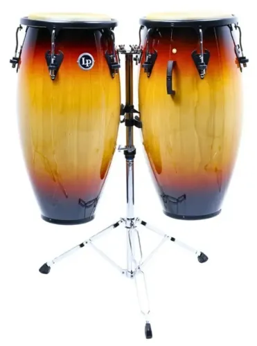 Conga Par Lp Matador Custom Sunburst C/ Estante M846s Oferta ( Novo )