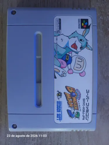 Fita de SuperNintendo Super BomberMan 3