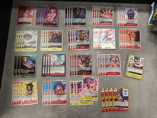Coleção One Piece tcg