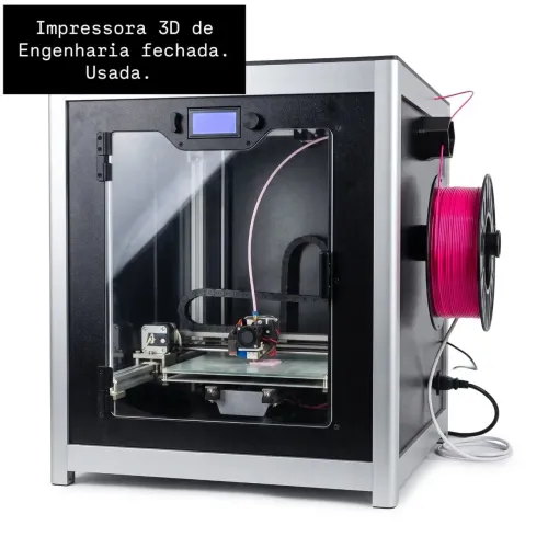 Impressora 3D Sethi S3. ÓTIMO ESTADO. ( mesa estática e fechada)