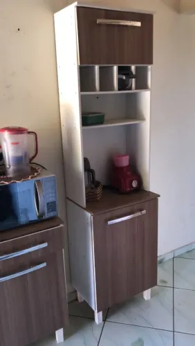 Armário de cozinha em mdf