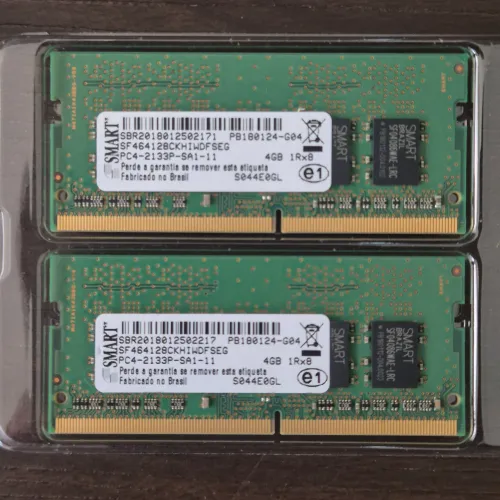 MEMORIA RAM 8GB (2X4GB) DDR4 NOTEBOOK - SMART