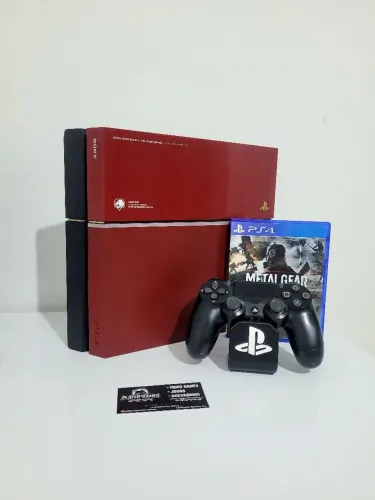 Raridade!! Console Playstation 4 Edição Metal Gear!! (Aceito Cartão)