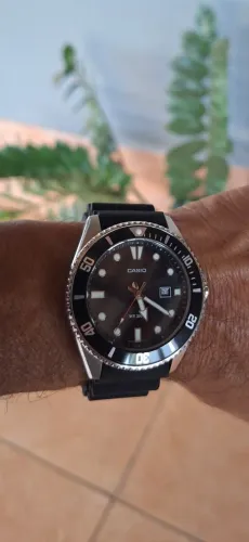 Relógio Casio Duro MDV 107 Preto