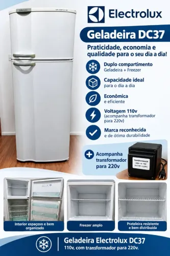 GELADEIRA ELECTROLUX DC37 - 110V