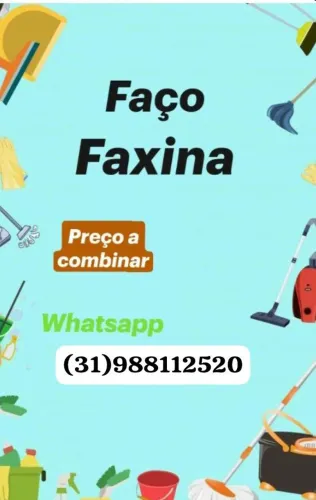 Faço faxinas