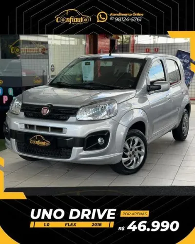 Fiat Uno Attractive 1.0 EVO Fire Flex 8V 5P 2018
