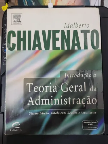 Livro Teoria Geral da Administração Chiavenato