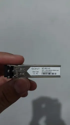 Kit 6 Unidades Módulo SFP 1.25G 850nm 550m Sont SFP-8G1-01 No Estado (Não foram testados)
