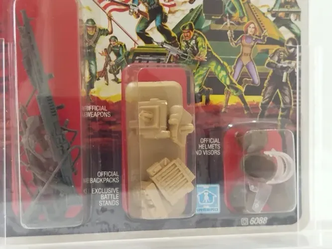 Gi Joe Battle Gear Accessory Pack AFA 85. Comandos em ação.