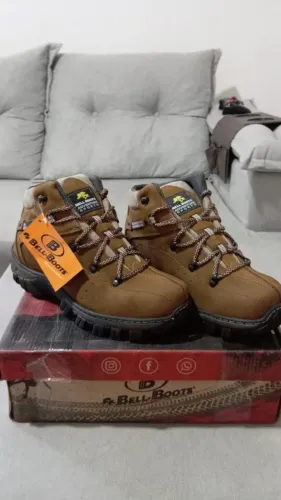 Bota de couro 