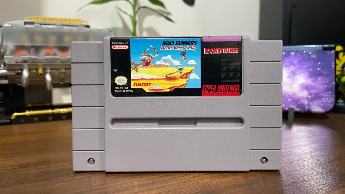 Road Runners Death Valley Rally Original Super Nintendo 