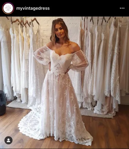Vestido de noiva My Vintage Dress nunca usado