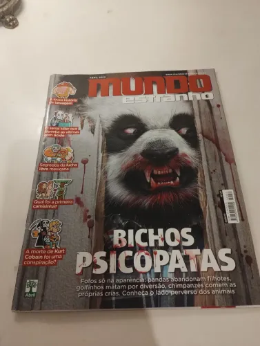 Vendo um edição Abril 2014 MUNDO ESTRANHO
