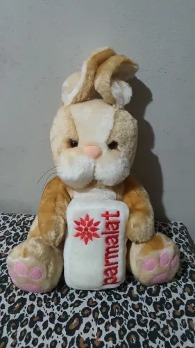 Pelúcia Coelho Parmalat 1996