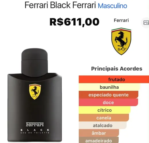 Perfume Ferrari Black