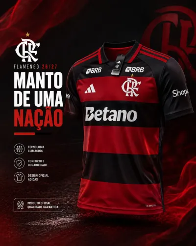 Camisa Flamengo 26/27
