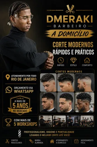 Barbeiro a domicílio! 
