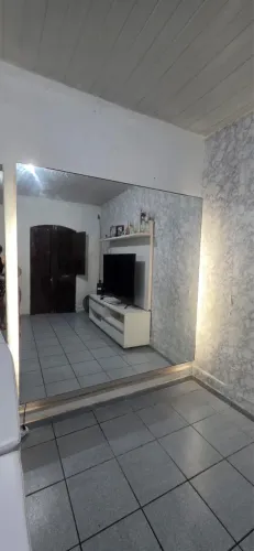 Espelho grande com led embutido nas laterais