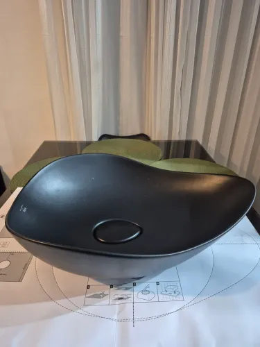 Pia Cuba de Apoio Roca Ruy Ohtake 54x37,5cm