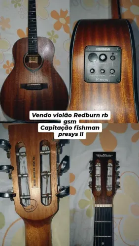 Violão redburn RB GSM em ótimo estado