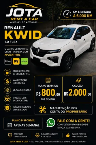 Aluguel carro Uber