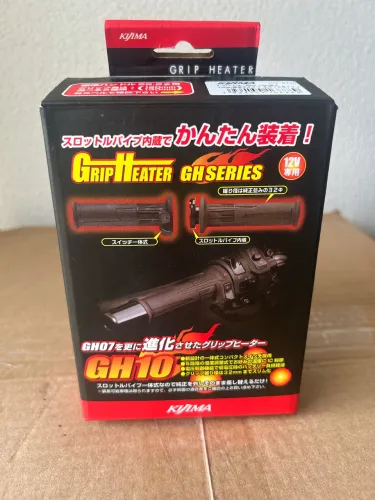 Manoplas aquecidas kijima z 900rs