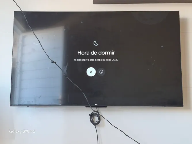 Tv TCL 50" apenas precisando resetar
