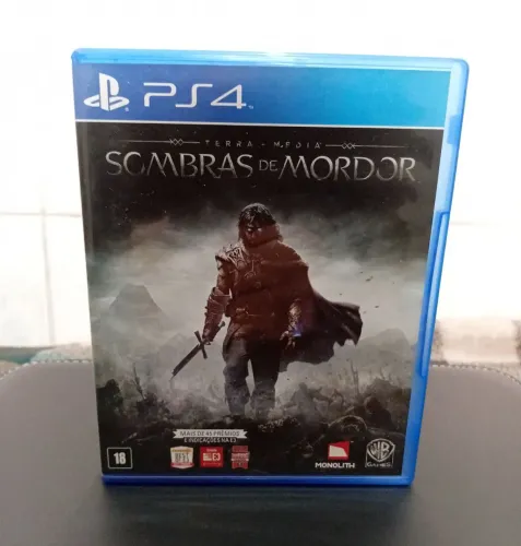 Jogo Terra Média Sombras de Mordor PS4 Original