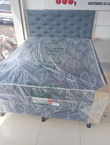 Cama box solteiro e casal (novo) 