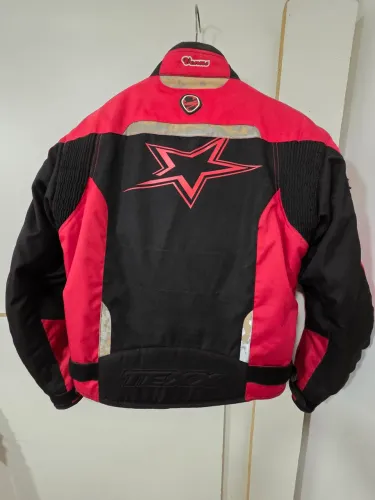 Jaqueta de moto feminina tamanho GG 